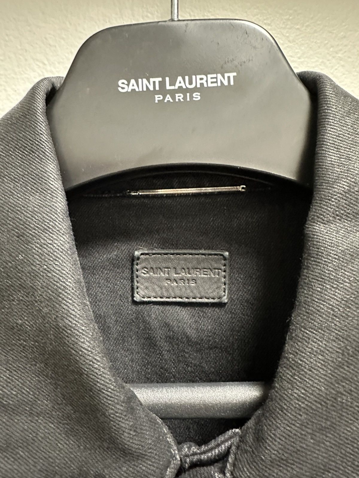 Saint Laurent Paris Saint Laurent Coated Denim jacket Size US XS / EU 42 / 0 - 7 Thumbnail