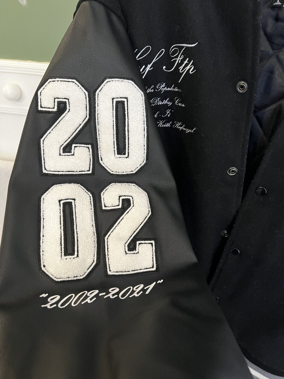 Fuck The Population × Huf FTP HUF Varsity Jacket Black/White Size US S / EU 44-46 / 1 - 5 Thumbnail