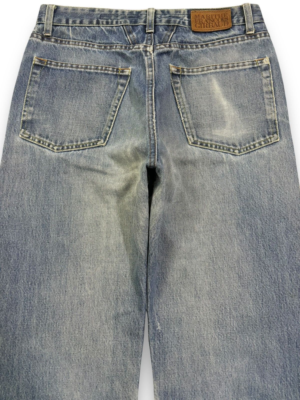 Marithe + Francois Girbaud Vintage 90s Marithe Francois Girbaud Baggy Distressed Jeans Size US 30 / EU 46 - 11 Thumbnail