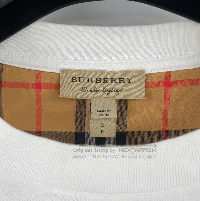 Burberry Burberry Men's Summer White Cotton T. Size US S / EU 44-46 / 1 - 3 Thumbnail