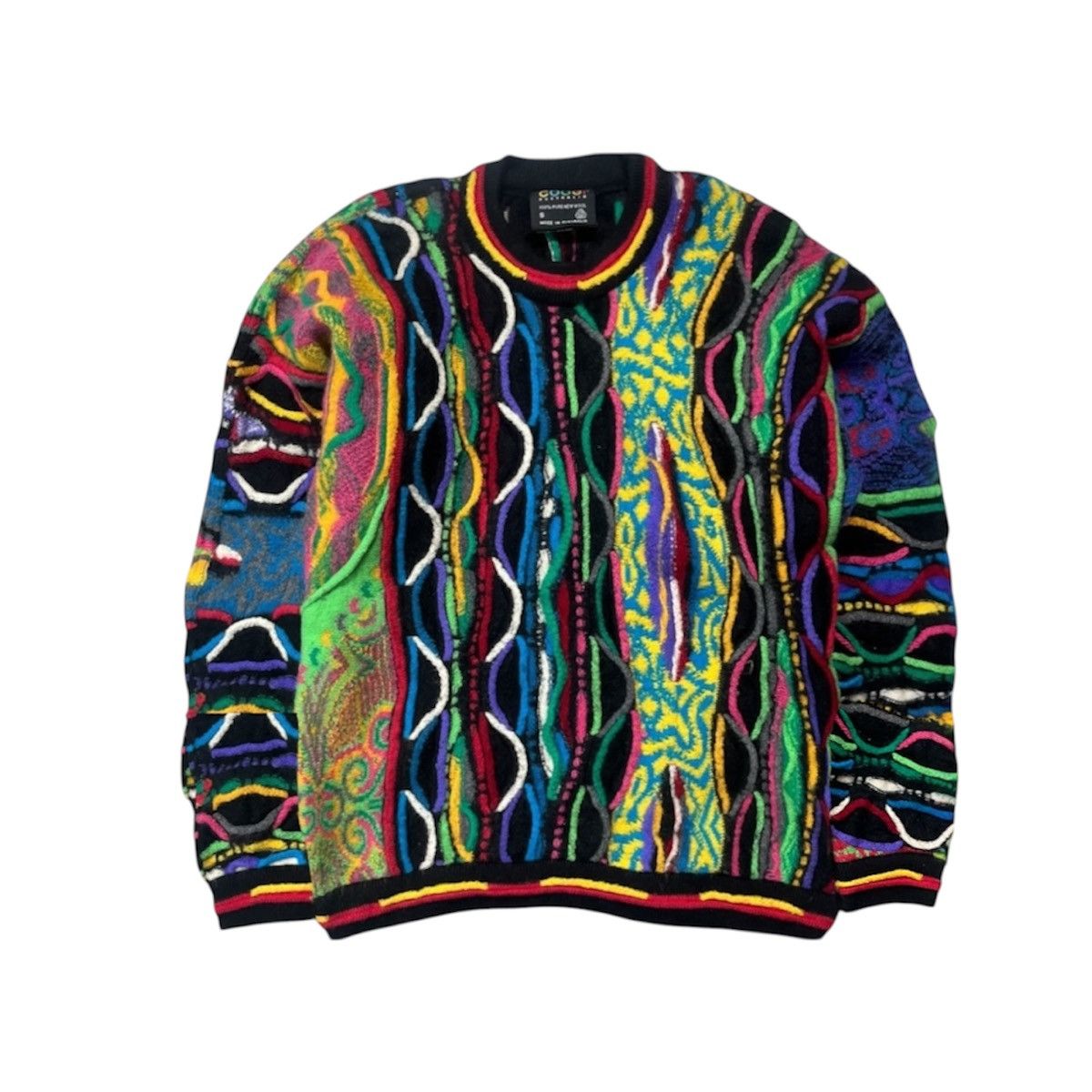 Vintage 90s Coogi 3D Knitwear Sweater