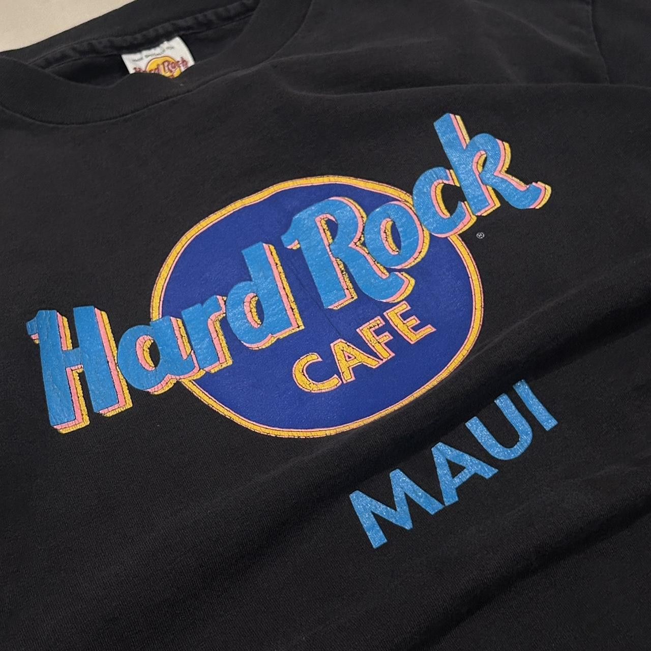 Hard Rock Cafe Rare Vintage 1980s Maui Hard Rock Cafe Shirt Size US XL / EU 56 / 4 - 2 Thumbnail