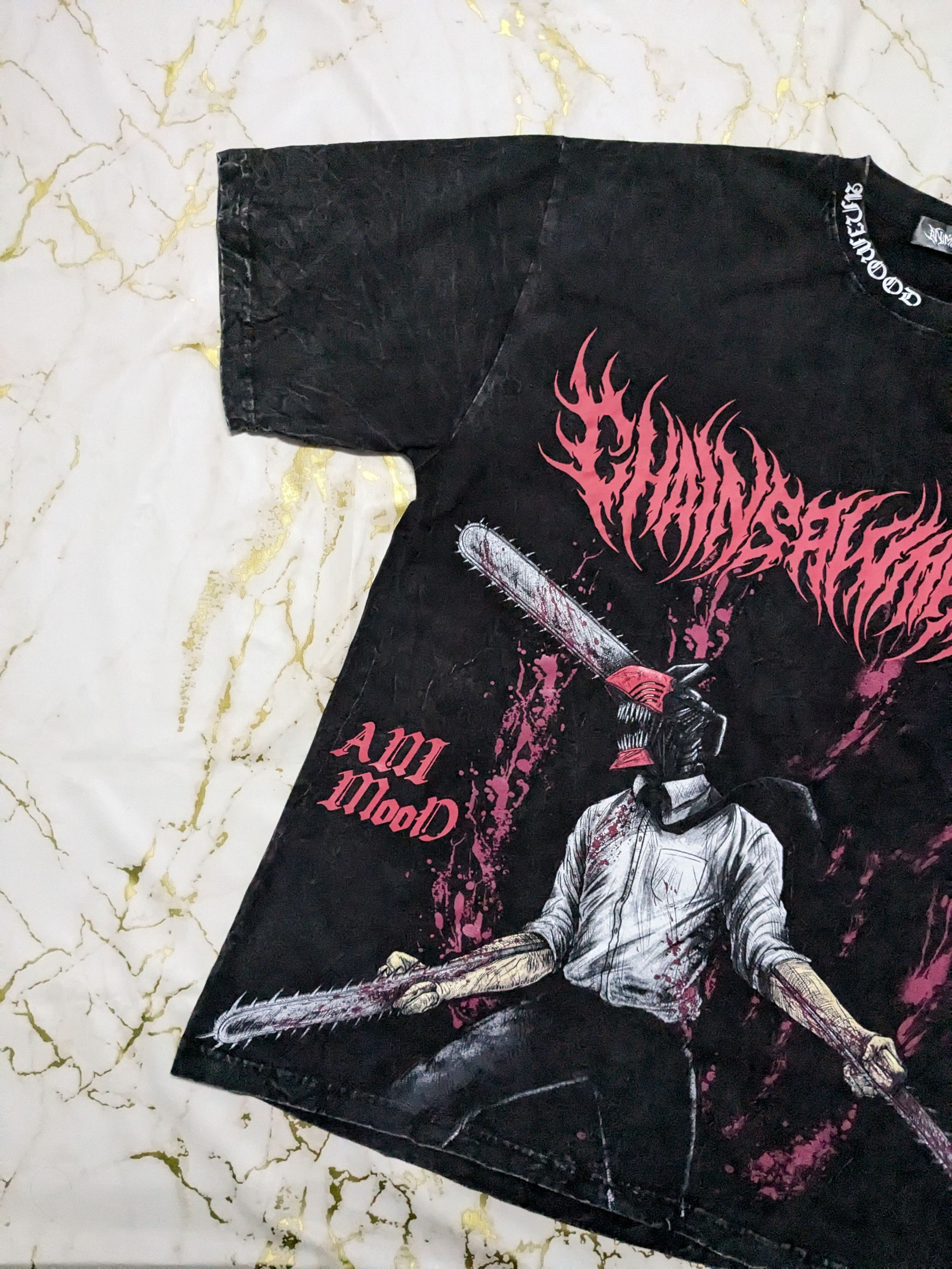 Anime × Japanese Brand Chainsawman anime bootleg shirt Size US XL / EU 56 / 4 - 2 Thumbnail