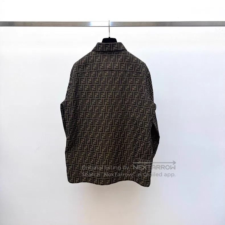 Fendi Fendi All-over Printed Shirt Jacket Size US M / EU 48-50 / 2 - 5 Thumbnail
