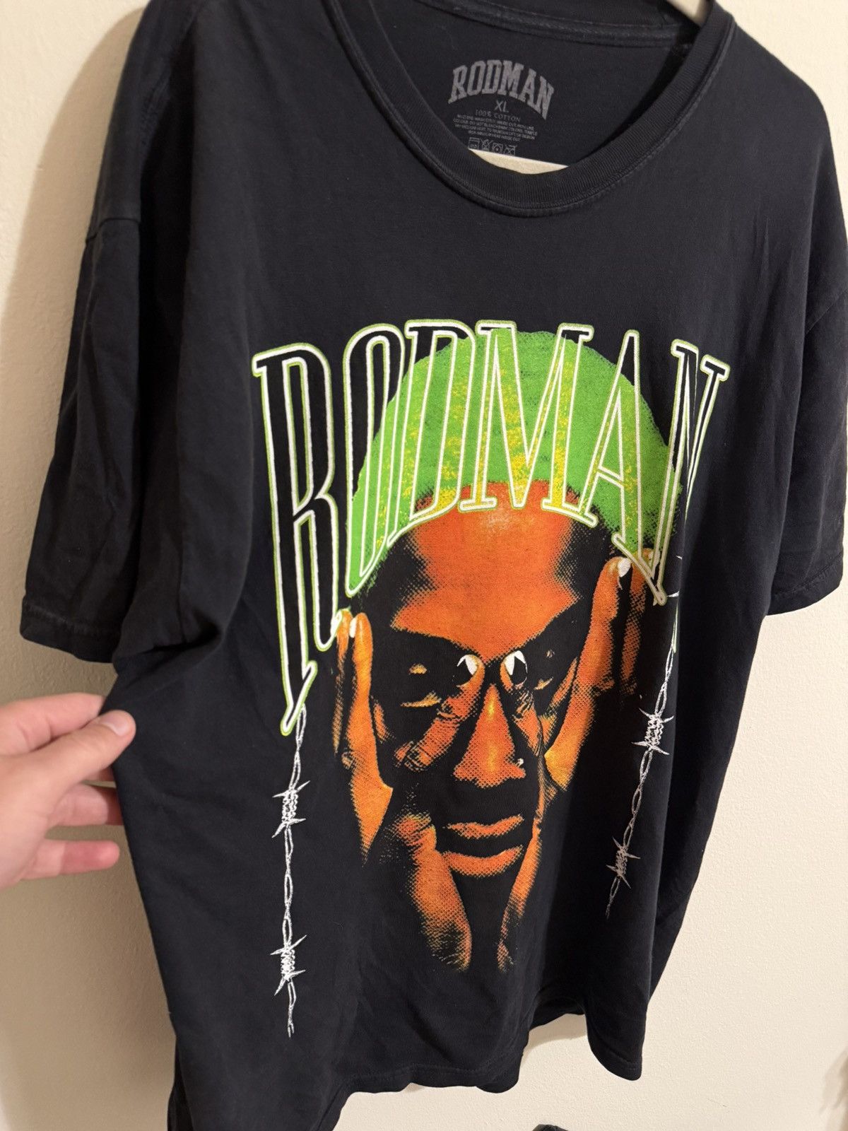 Other Dennis Rodman T Shirt Size US XL / EU 56 / 4 - 2 Thumbnail