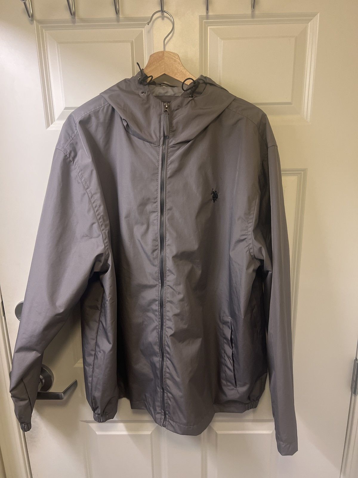 U.S. Polo Assn. Grey Polo Jacket Size US XXL / EU 58 / 5 - 1 Thumbnail