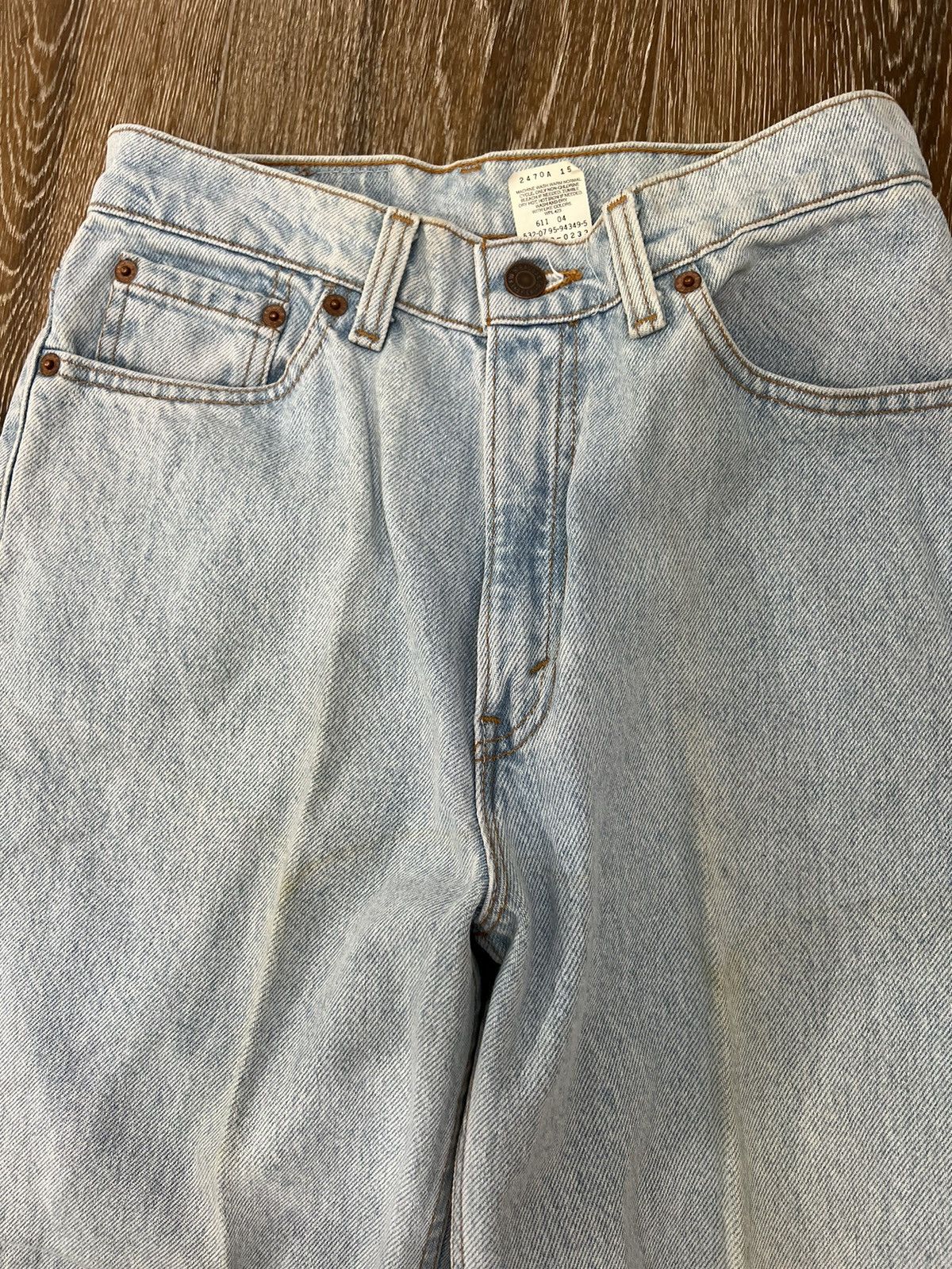 Levi's Vintage womens levis 512 slim fit tapered leg jeans Size 27" / US 4 / IT 40 - 5 Thumbnail
