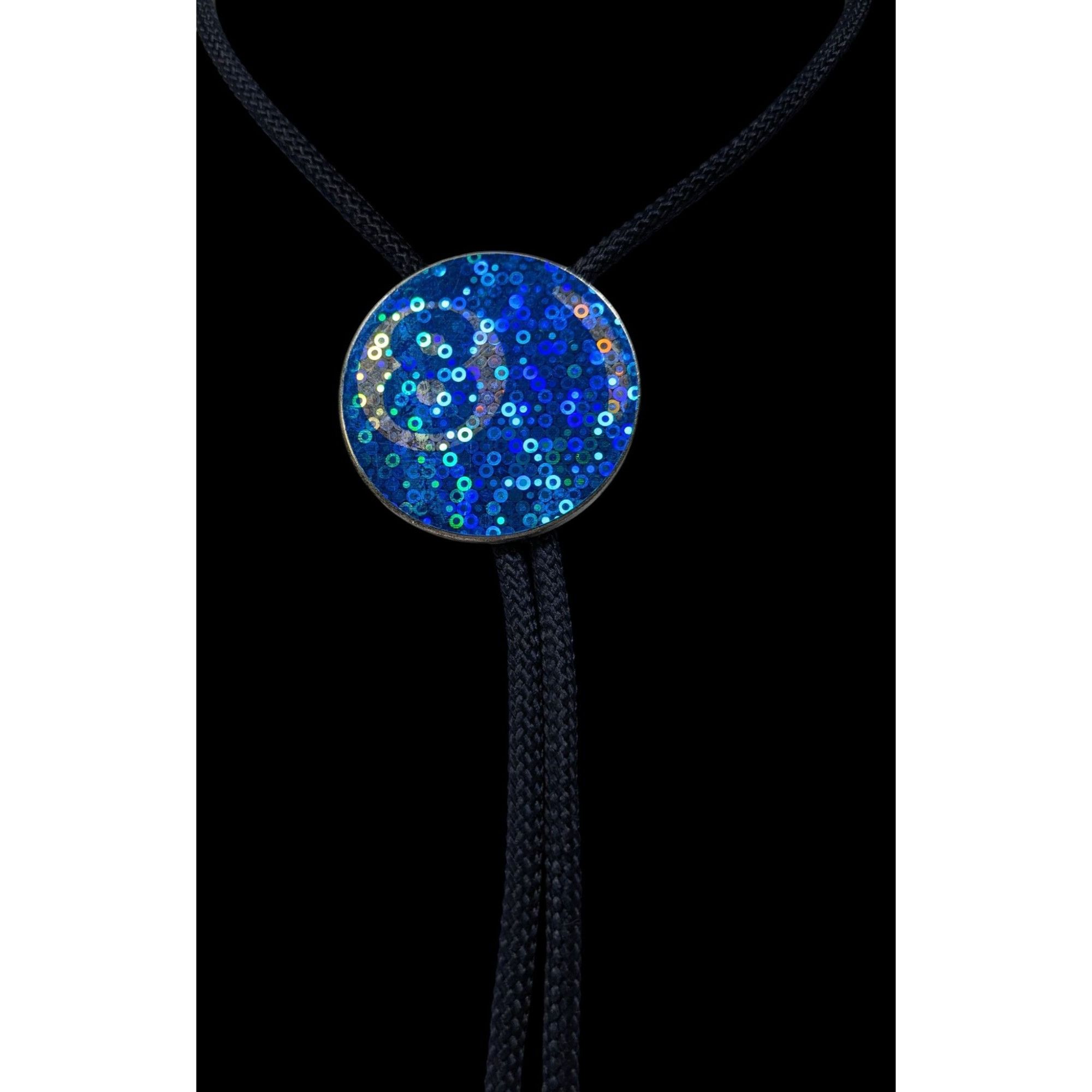 Other Vintage Handmade Holographic Bolo Tie With Pog Slammer Size ONE SIZE - 6 Thumbnail