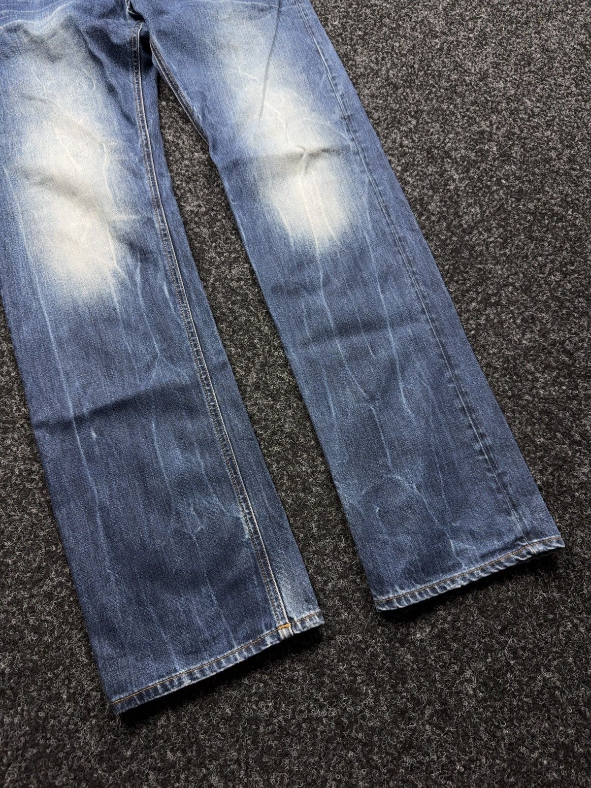 G-Star Vntg 00s G-Star RAW Y2K Faded Zip Pocket Rock Denim Jeans Size US 32 / EU 48 - 5 Thumbnail