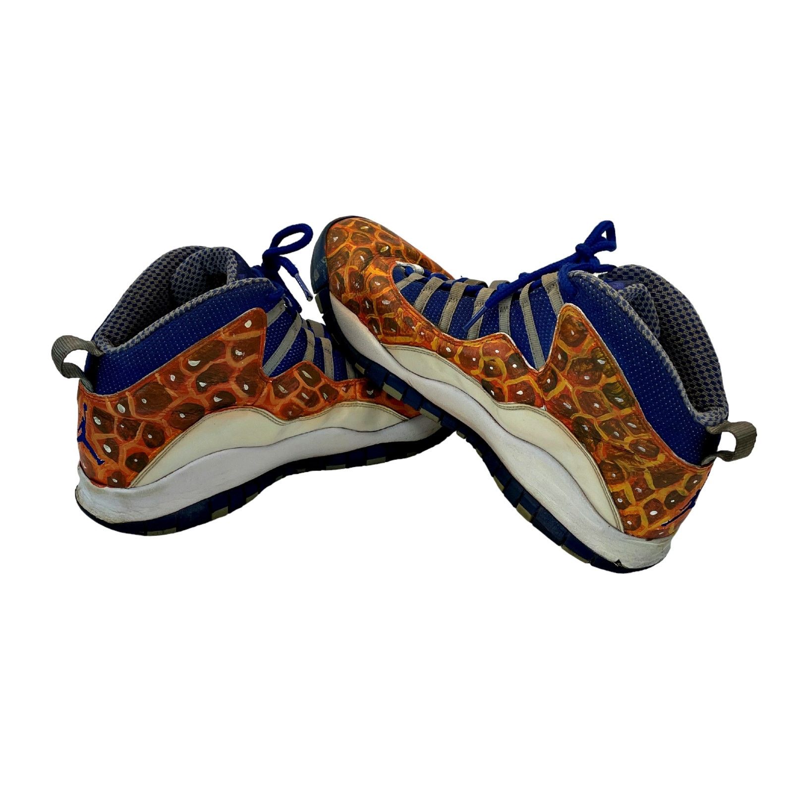 Nike Nike Air Jordan X 10 Retro TXT 487214 CUSTOM PAINT UF Gator Size US 11.5 / EU 44-45 - 7 Thumbnail