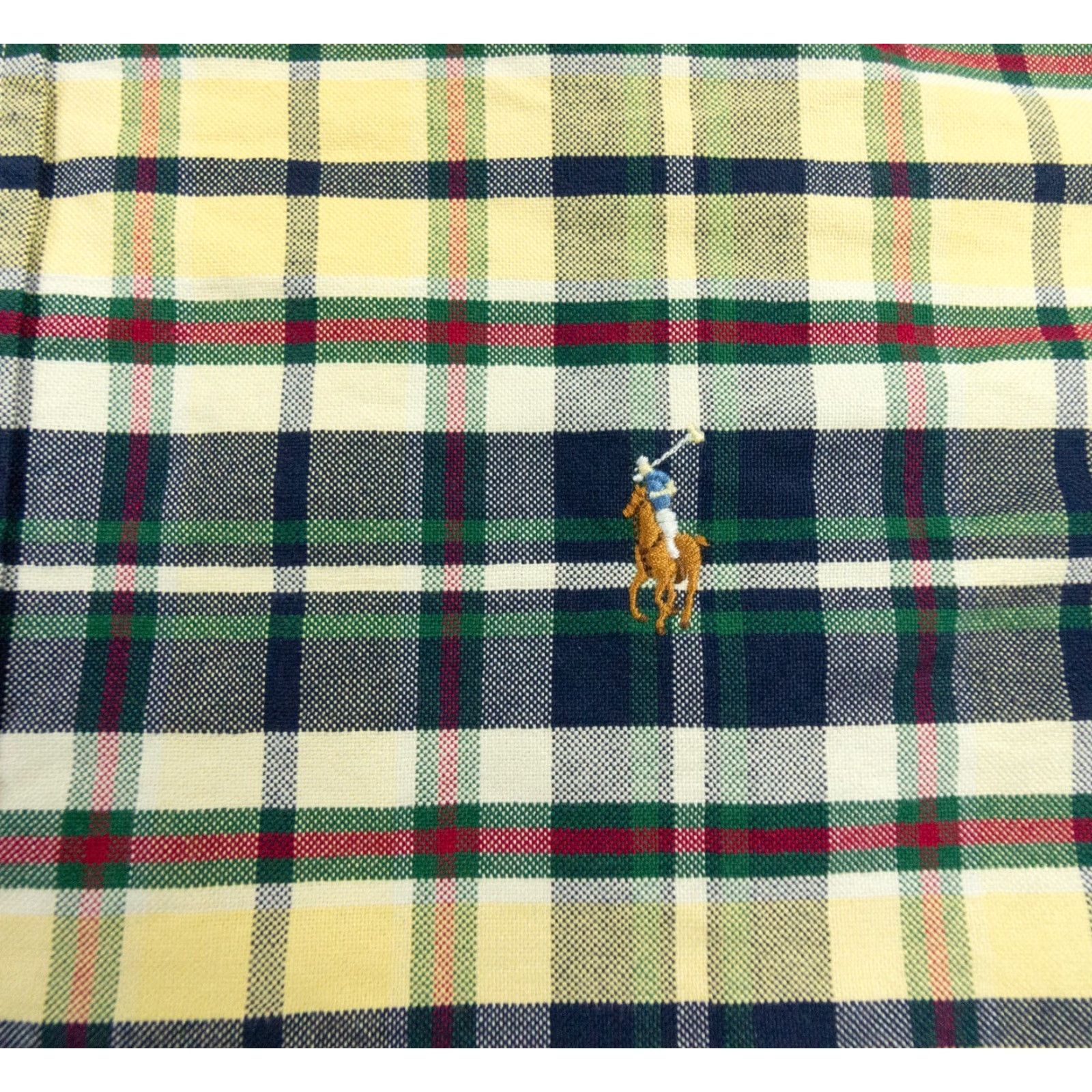 Ralph Lauren Ralph Lauren Shirt Mens XL Yellow Button-Up Oxford Check Preppy Casual Classic Size US XL / EU 56 / 4 - 3 Thumbnail