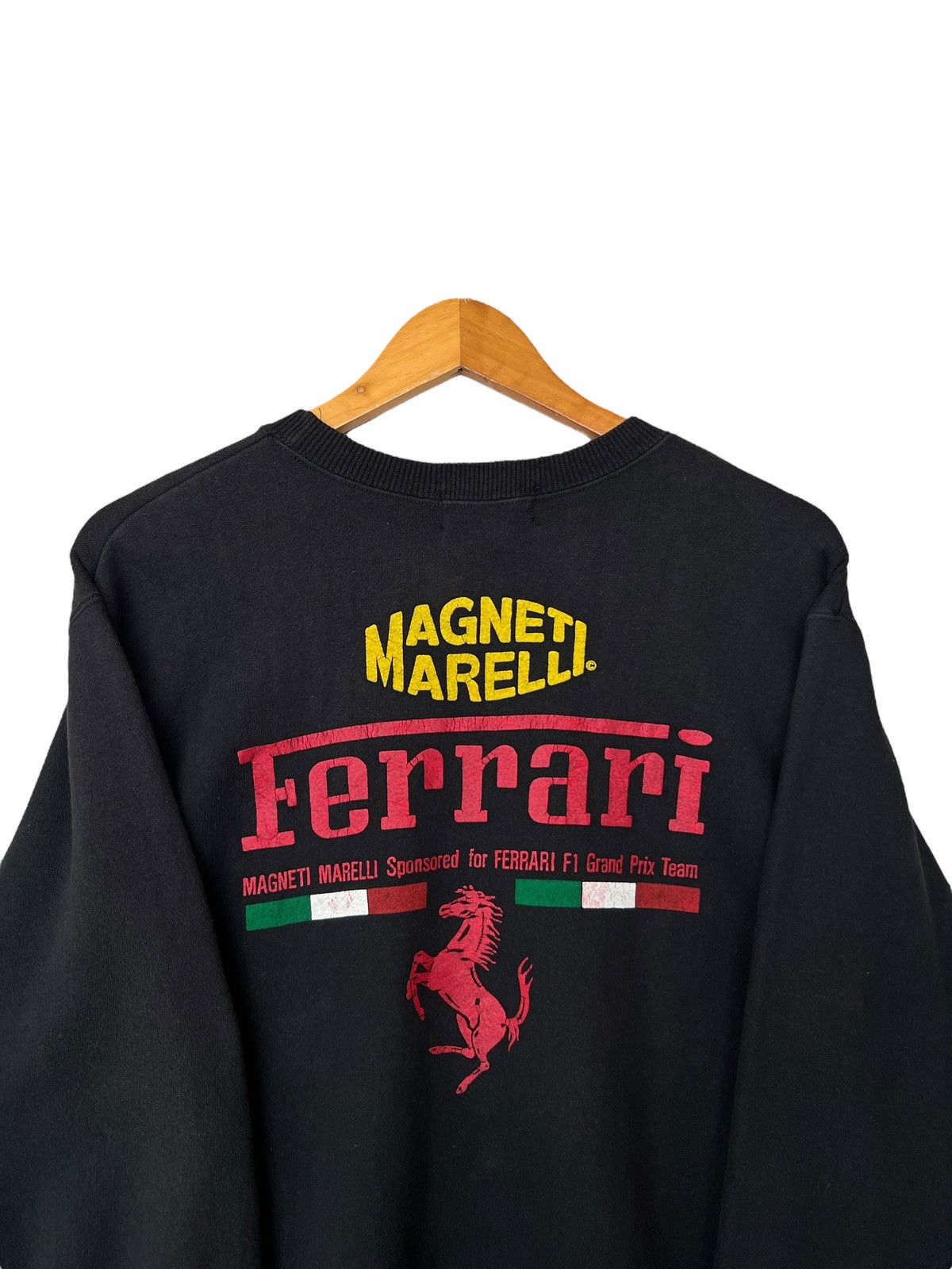 Vintage Vintage 80s Ferrari Magneti Marelli Formula 1 Sweatshirt Size US M / EU 48-50 / 2 - 5 Thumbnail