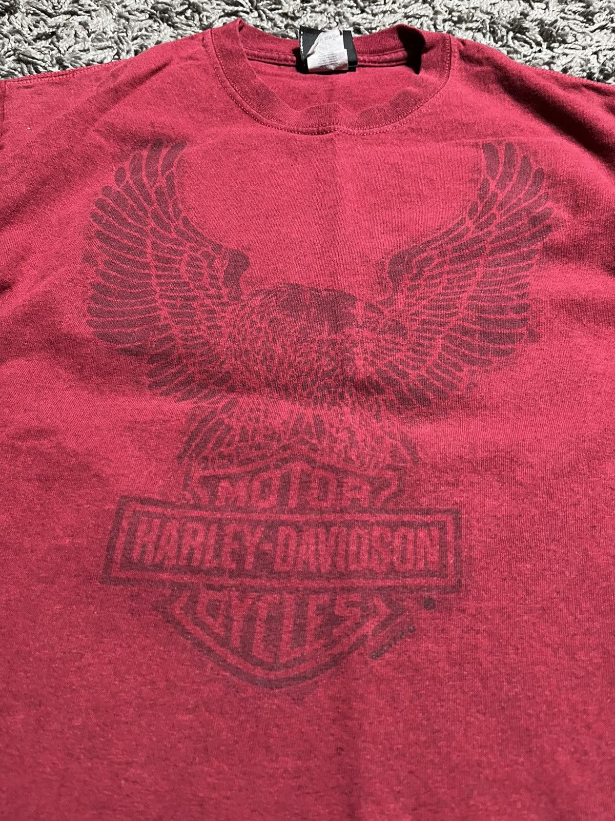 Harley Davidson HARLEY DAVIDSON SWITZERLAND COTTON BIKER TEE Size US M / EU 48-50 / 2 - 2 Thumbnail