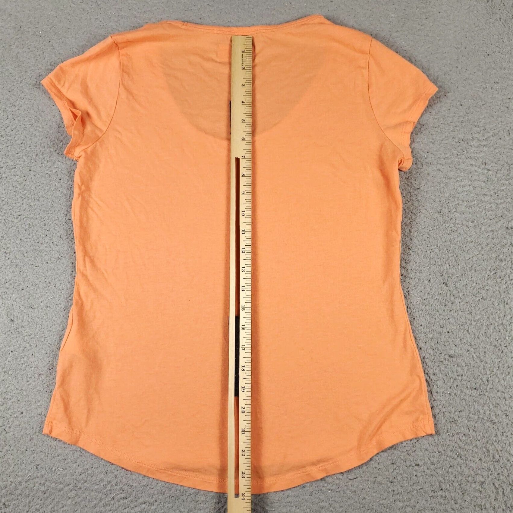 Polo Ralph Lauren Ralph Lauren T Shirt Womens Size Medium Orange Casual Short Sleeve Ladies * Size S / US 4 / IT 40 - 6 Thumbnail
