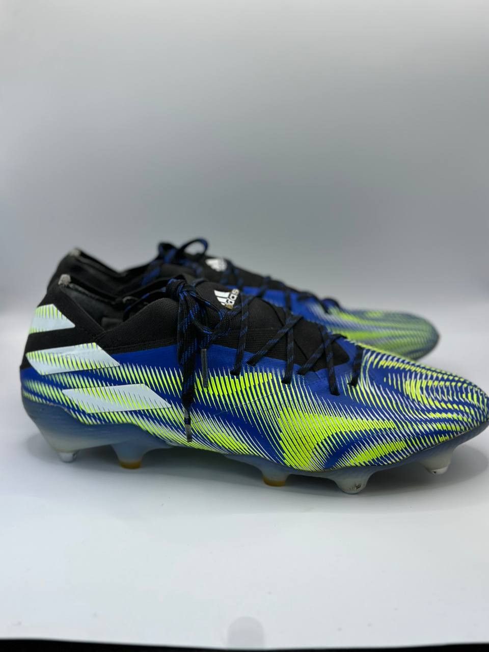 Adidas Adidas Nemeziz.1 FG “Precision to Blur” Blue/Signal Boots Size US 7 / EU 40 - 3 Thumbnail