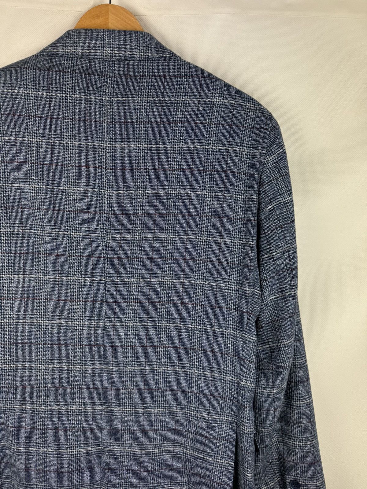 Hackett Hackett Cotton Linen Strch Pow CC Half Lined Blazer Jacket Size 40R - 16 Thumbnail