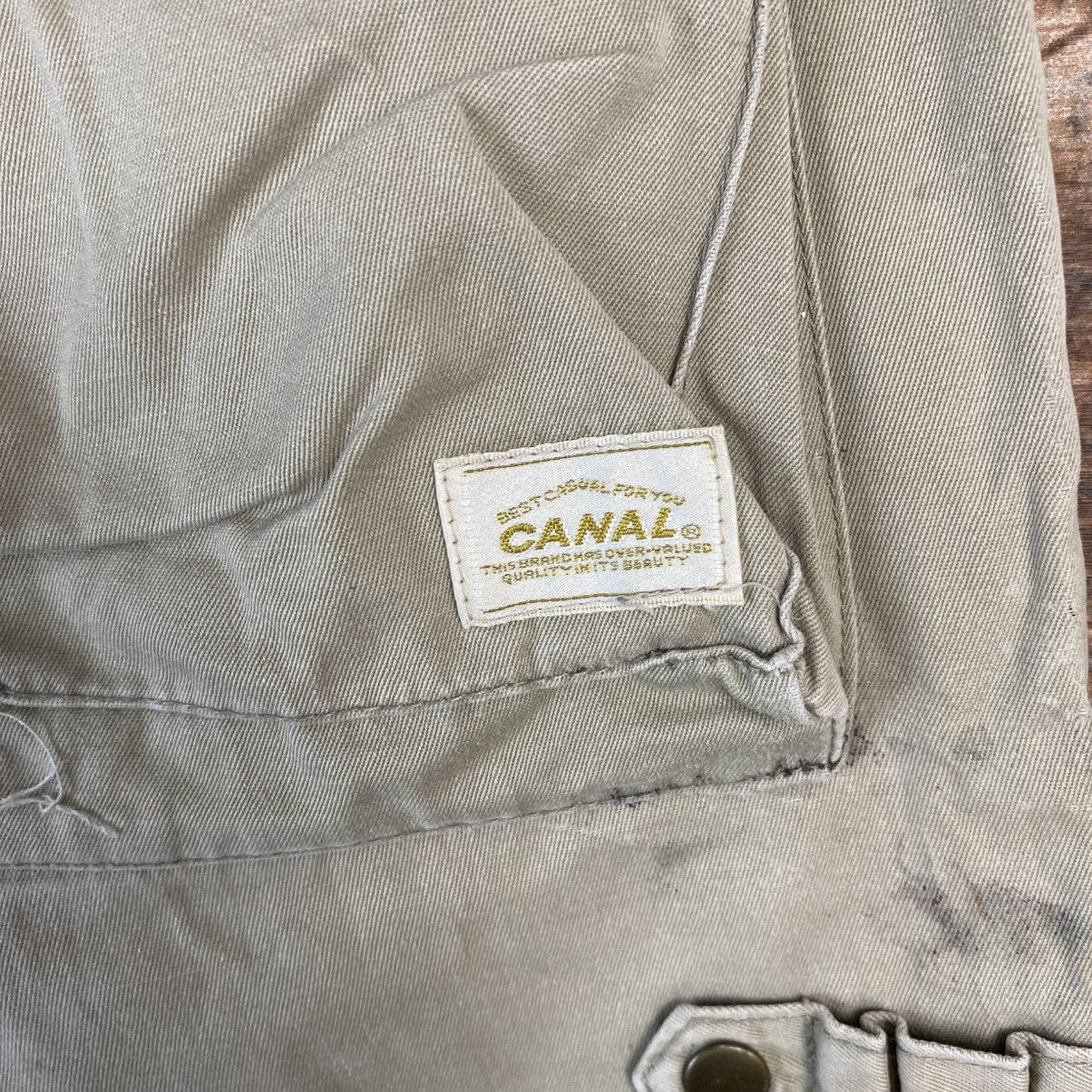 Japanese Brand DL Caral Beige Cargo Multipocket Pants #C1132 Size US 26 / EU 42 - 20 Thumbnail