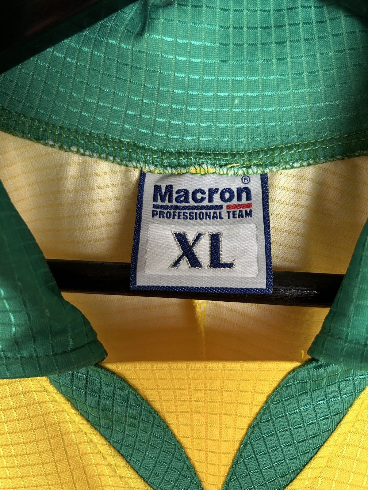 Macron Vintage Macron FC Uitgeest 2001/02 Home Kit Soccer Jersey Size US XL / EU 56 / 4 - 6 Thumbnail