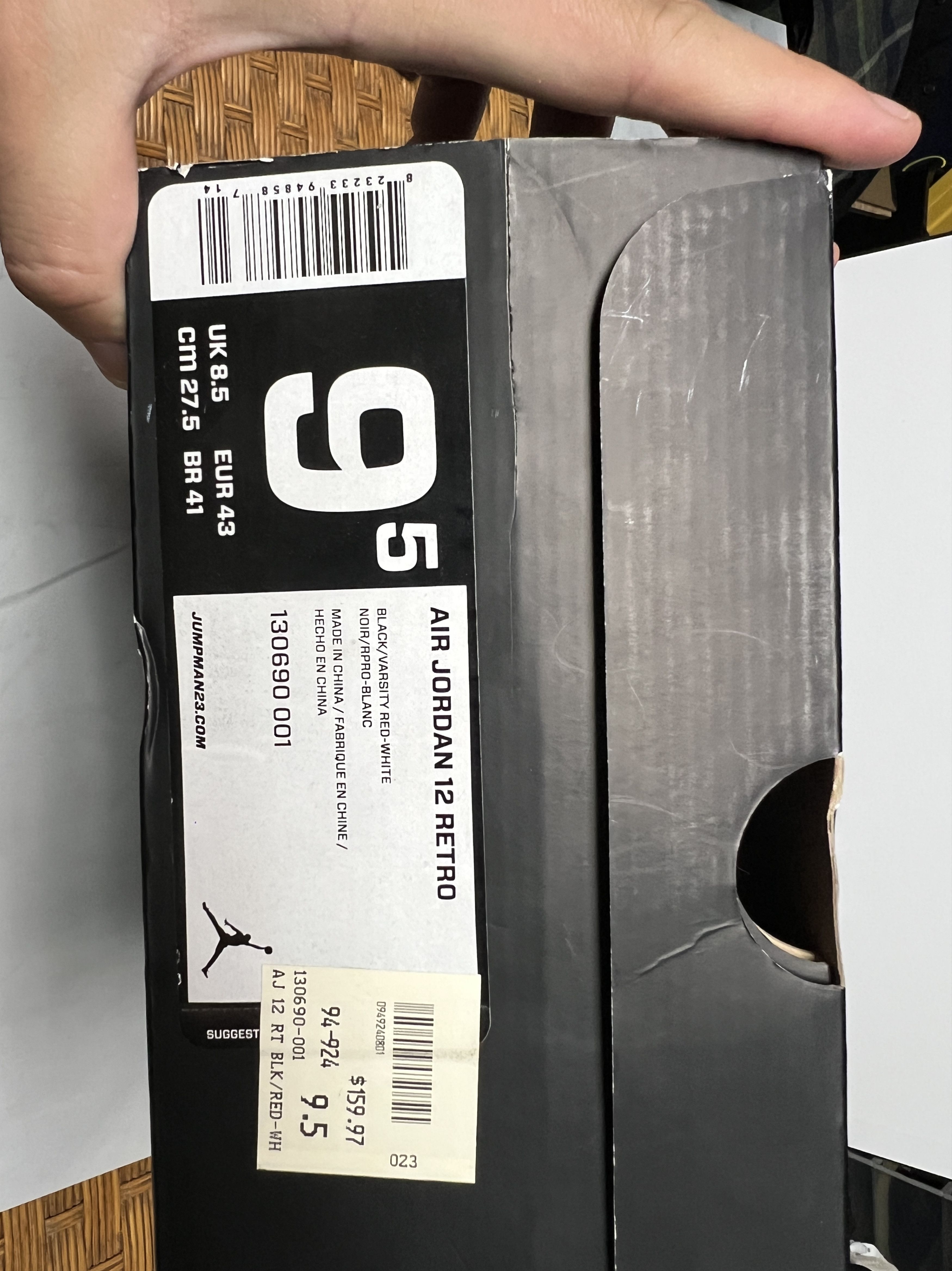 Jordan Brand Air Jordan 12 Playoffs (2012) Size US 9.5 / EU 42-43 - 9 Thumbnail