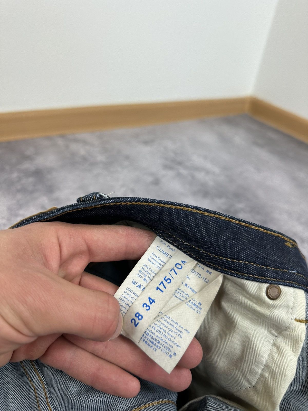 Acne Studios Vintage Acne Studios Avant Garde Slim Climb Indigo Y2K Jeans Size US 28 / EU 44 - 19 Thumbnail