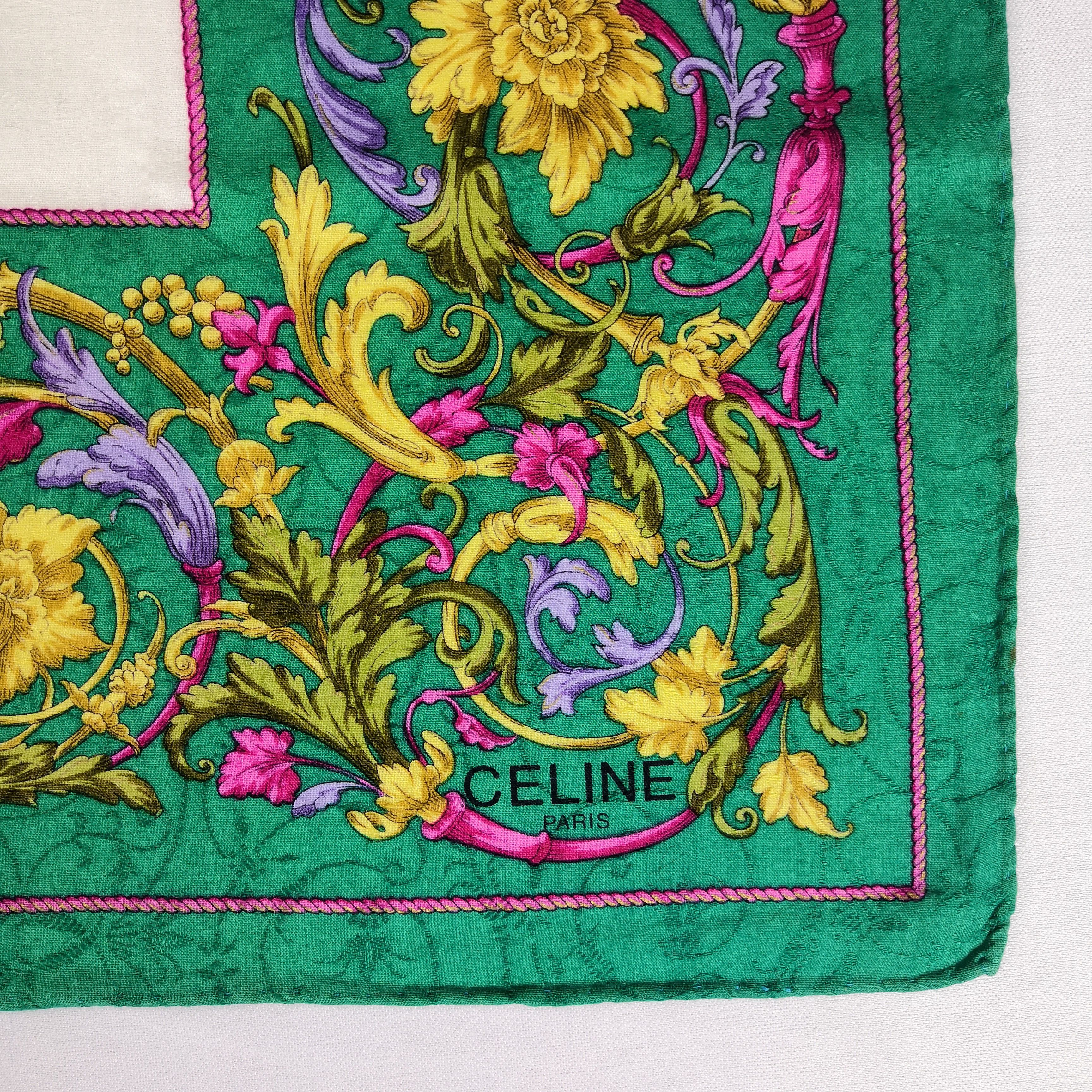 Celine Vintage Celine Handkerchief Neckerchief Bandana - AC71261 Size ONE SIZE - 2 Thumbnail