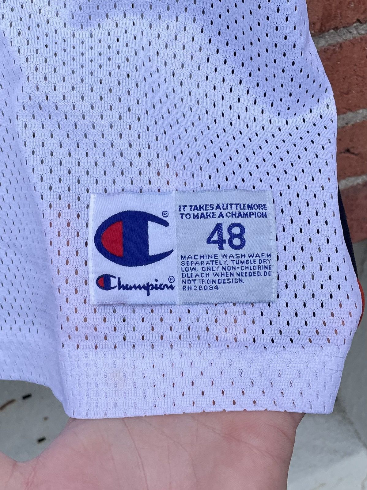 Champion Vintage 90'S John Elway Jersey Size 48 Champion Size US XL / EU 56 / 4 - 4 Thumbnail