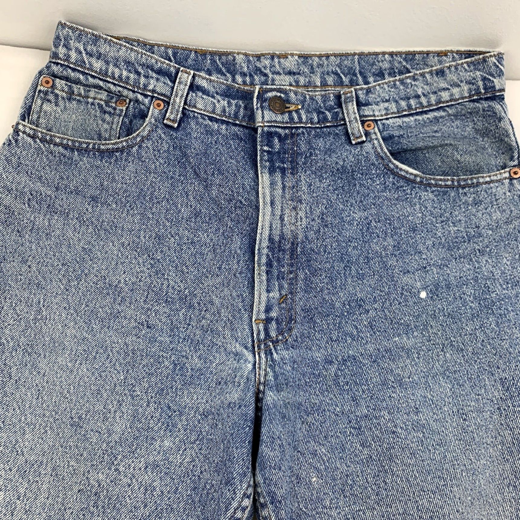 Levi's VINTAGE Levi's Jeans Men 36 Regular Blue 30in 90s USA Stone Washed Made in USA Size US 36 / EU 52 - 2 Thumbnail