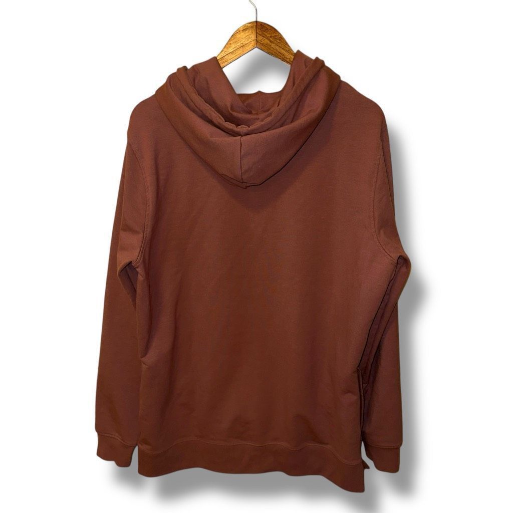 Other Cuts Split Hem Blush Red Pullover Hoodie Sz XL Size US XL / EU 56 / 4 - 7 Thumbnail