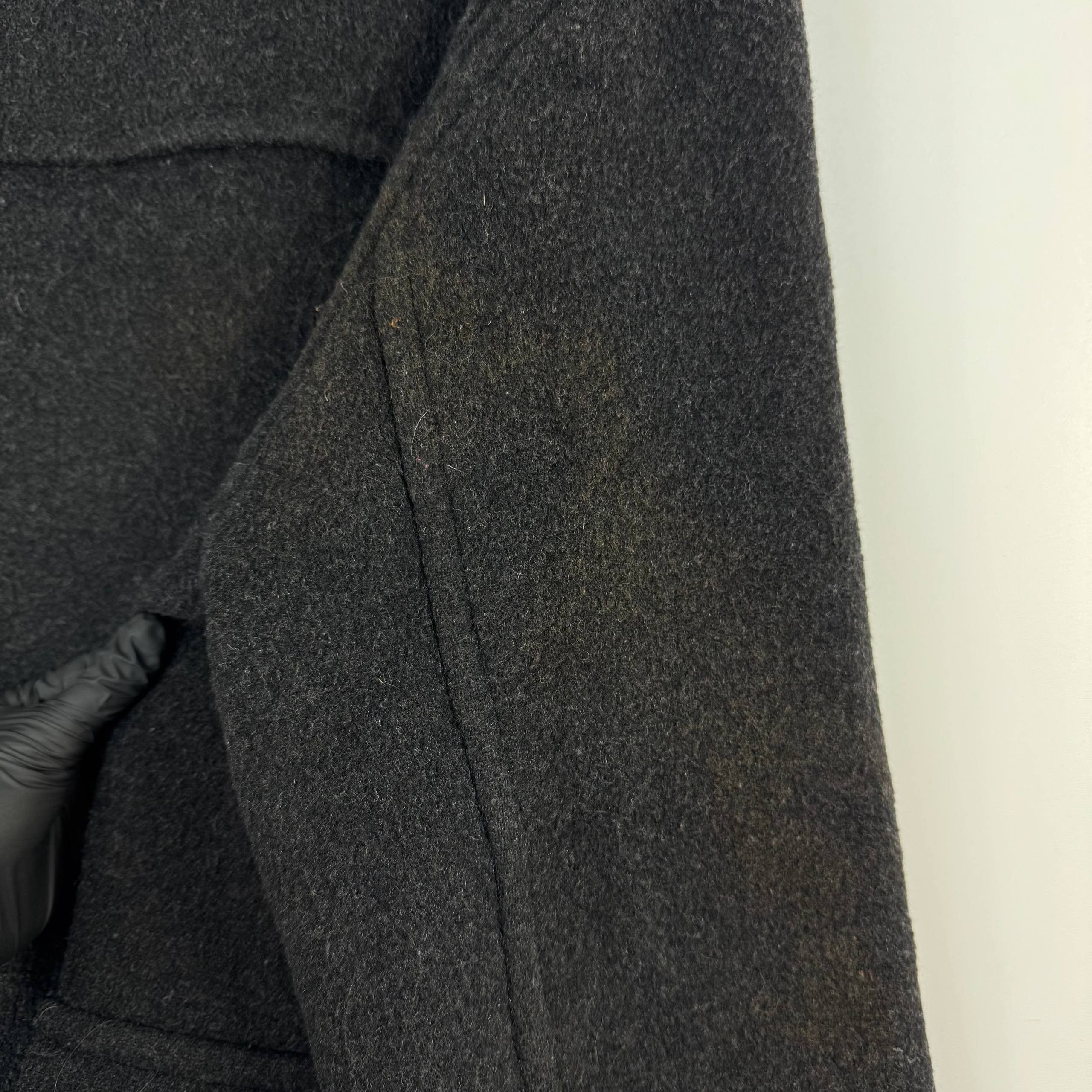 Barbour Barbour Women’s Wool Duffle Coat Black Toggle Jacket UK 16 Size L / US 10 / IT 46 - 7 Thumbnail