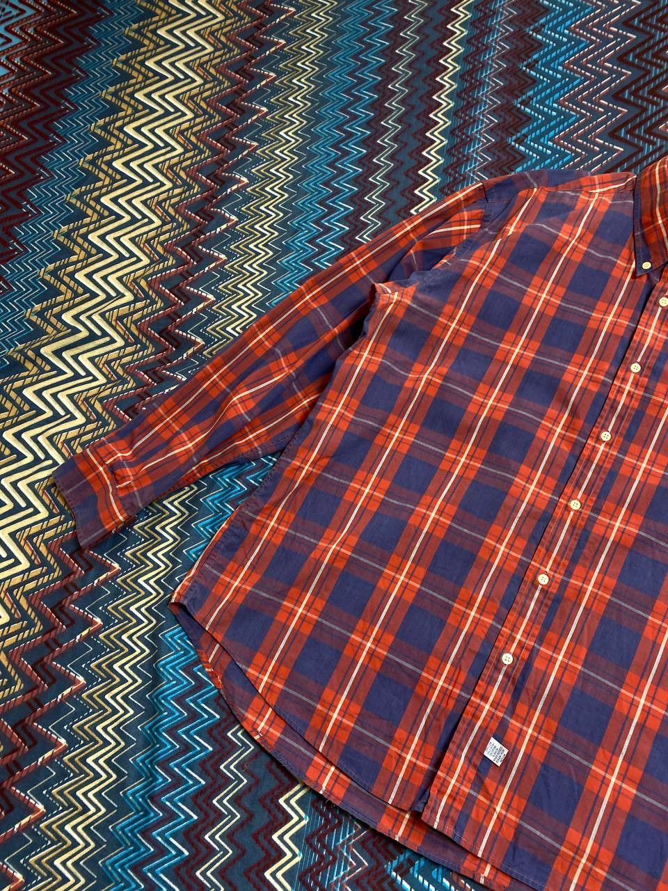 Polo Ralph Lauren × Vintage Vintage 90s Polo Ralph Lauren Plaid Pattern Shirt Button Up Size US M / EU 48-50 / 2 - 11 Thumbnail