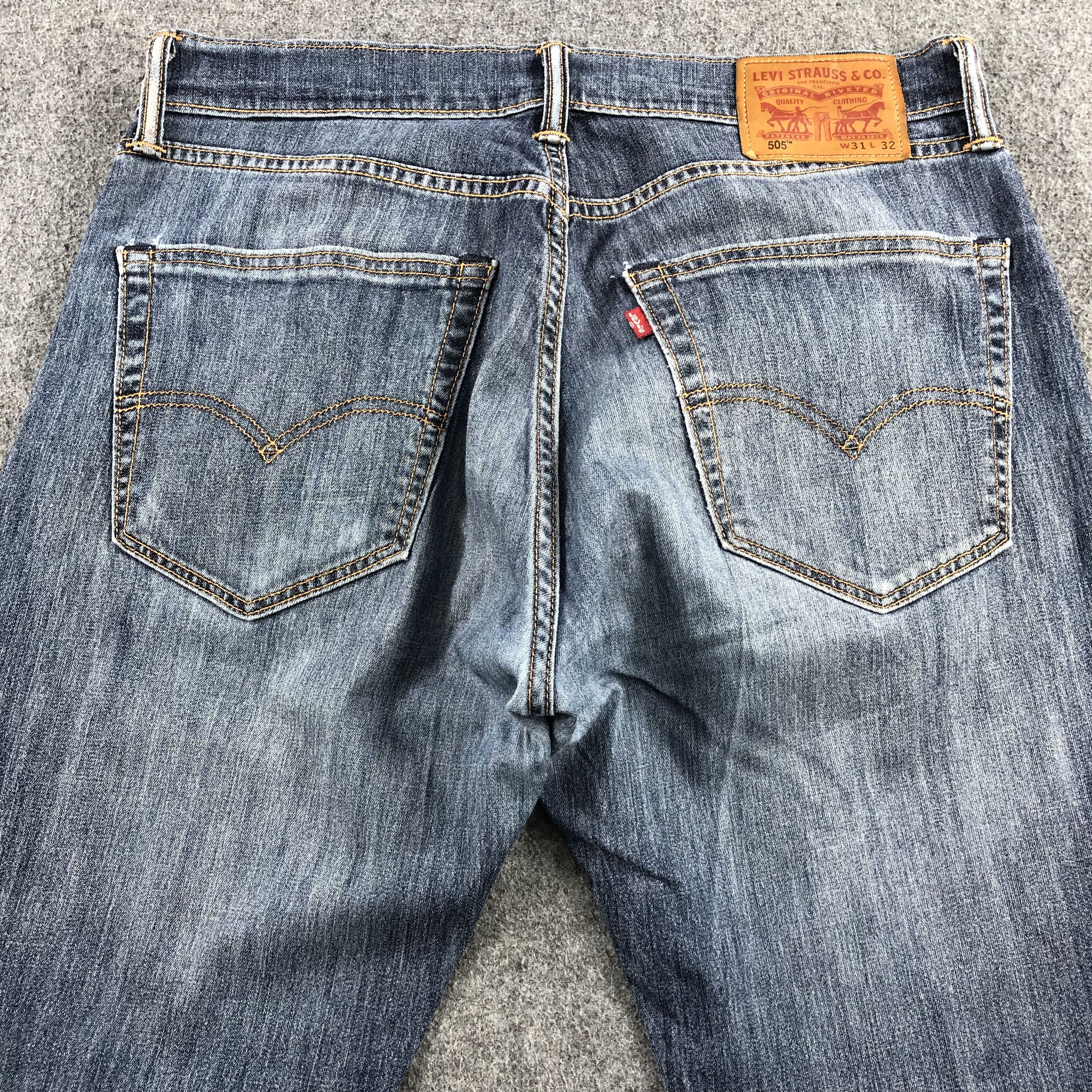 Levi's Vintage Levis 505 Earth Tone Jeans-J1737 Size US 33 - 4 Thumbnail
