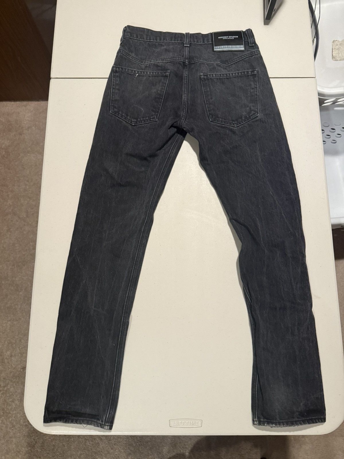 Midnight Studios hollywood 5 pocket black denim jeans | midnight studios Size US 32 / EU 48 - 2 Thumbnail