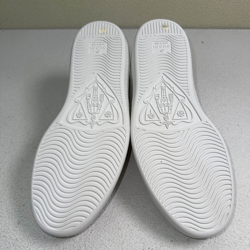Gucci Gucci ACE Leather Stripe Low-Top Sneakers - Size US 7.5 / EU 40-41 - 4 Thumbnail