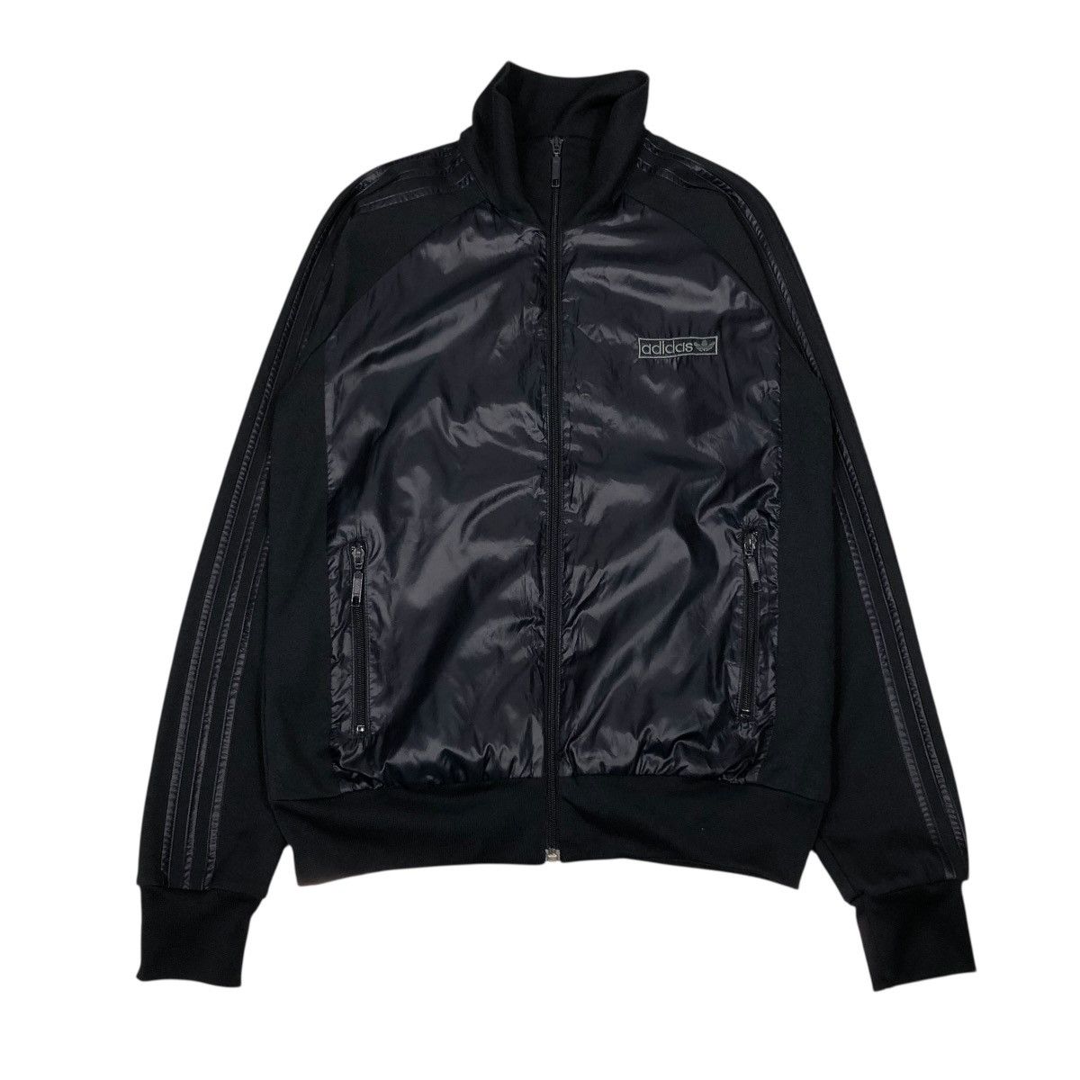 Adidas 🔥VINTAGE BOMBER JACKET ZIPPER ADIDAS Size US L / EU 52-54 / 3 - 1 Thumbnail