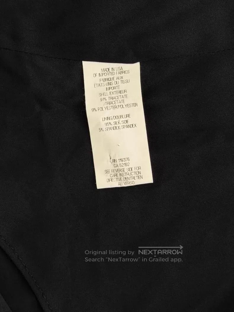 Helmut Lang Helmut Lang Irregular Drape Silk Glossy Dress Size S / US 4 / IT 40 - 3 Thumbnail