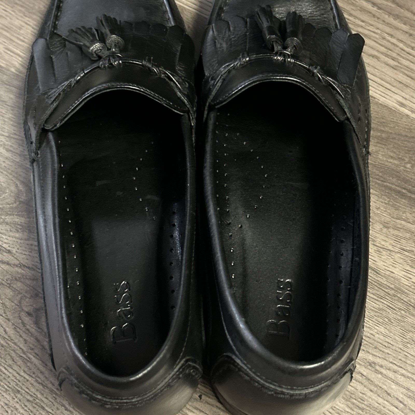 Bass Men’s Bass Loafers With Accent Black Edgewater Size 12 W/Box Size US 12 / EU 45 - 13 Thumbnail