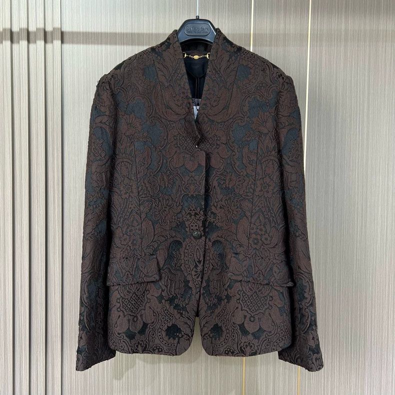 Gucci Gucci Jacquad embroidered suit 2504-Nextarrow Size 42R - 1 Thumbnail