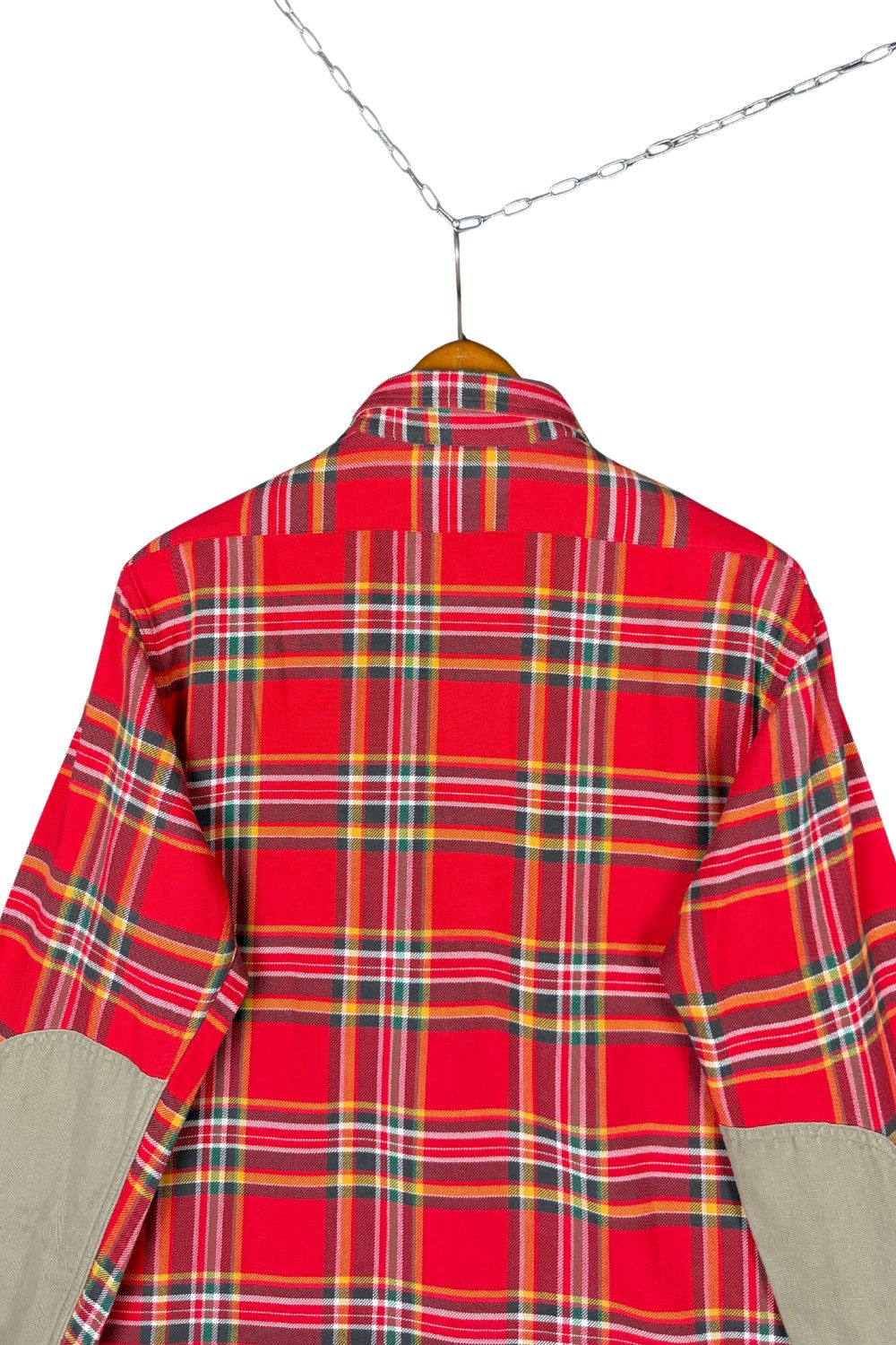 Polo Ralph Lauren Polo Ralph Lauren Tartan Utility Shirt Olive Patchwork Size US M / EU 48-50 / 2 - 12 Thumbnail