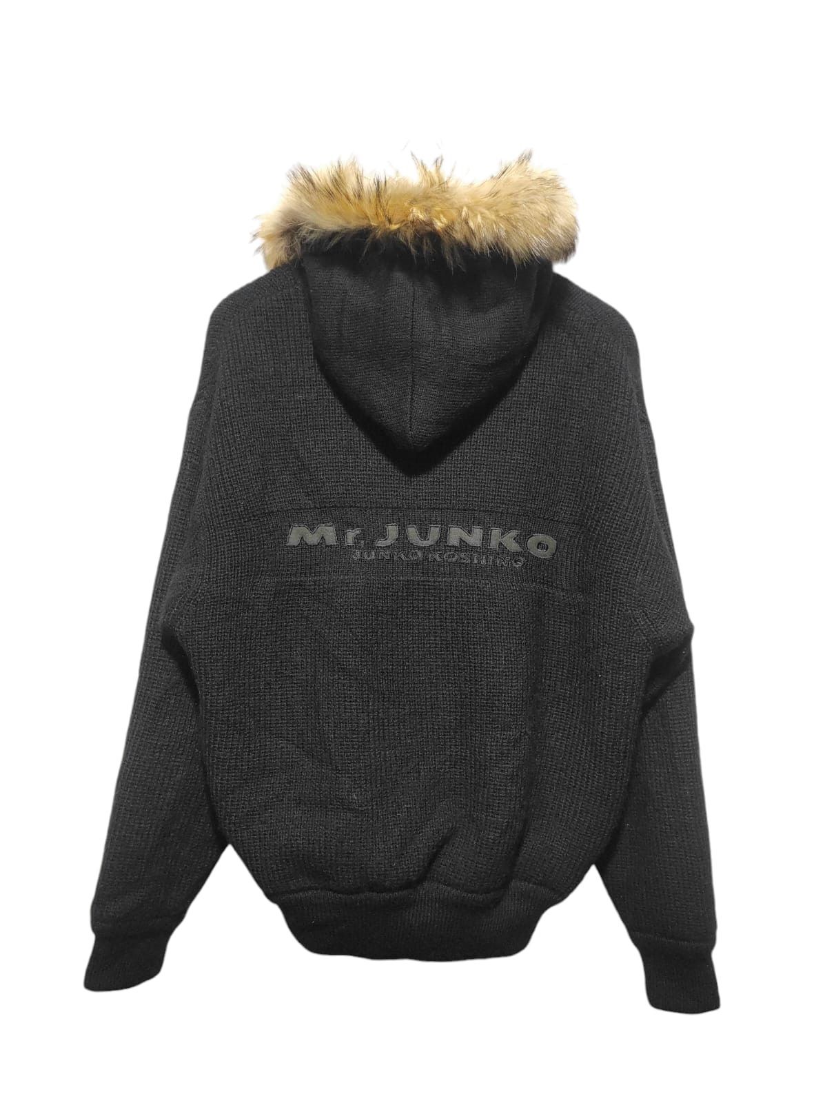 Mr. Junko Mr.Junko Knit Fur Hoodie If6Was9 LGB style Size US L / EU 52-54 / 3 - 2 Thumbnail
