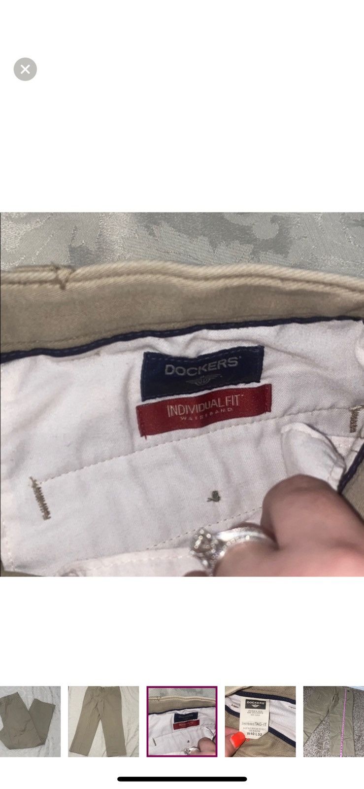 Dockers Dockers khaki dress pants size 40x32 Size US 40 / EU 56 - 2 Thumbnail