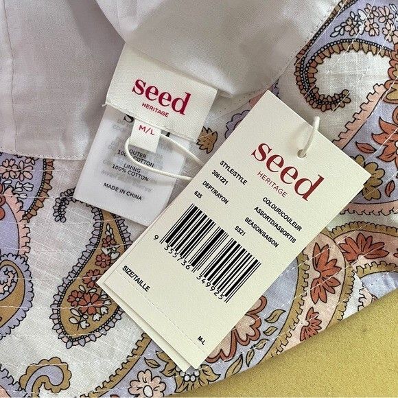 Other Seed Heritage Floral Paisley Bucket Hat - S/M, BNWTs Size ONE SIZE - 4 Thumbnail