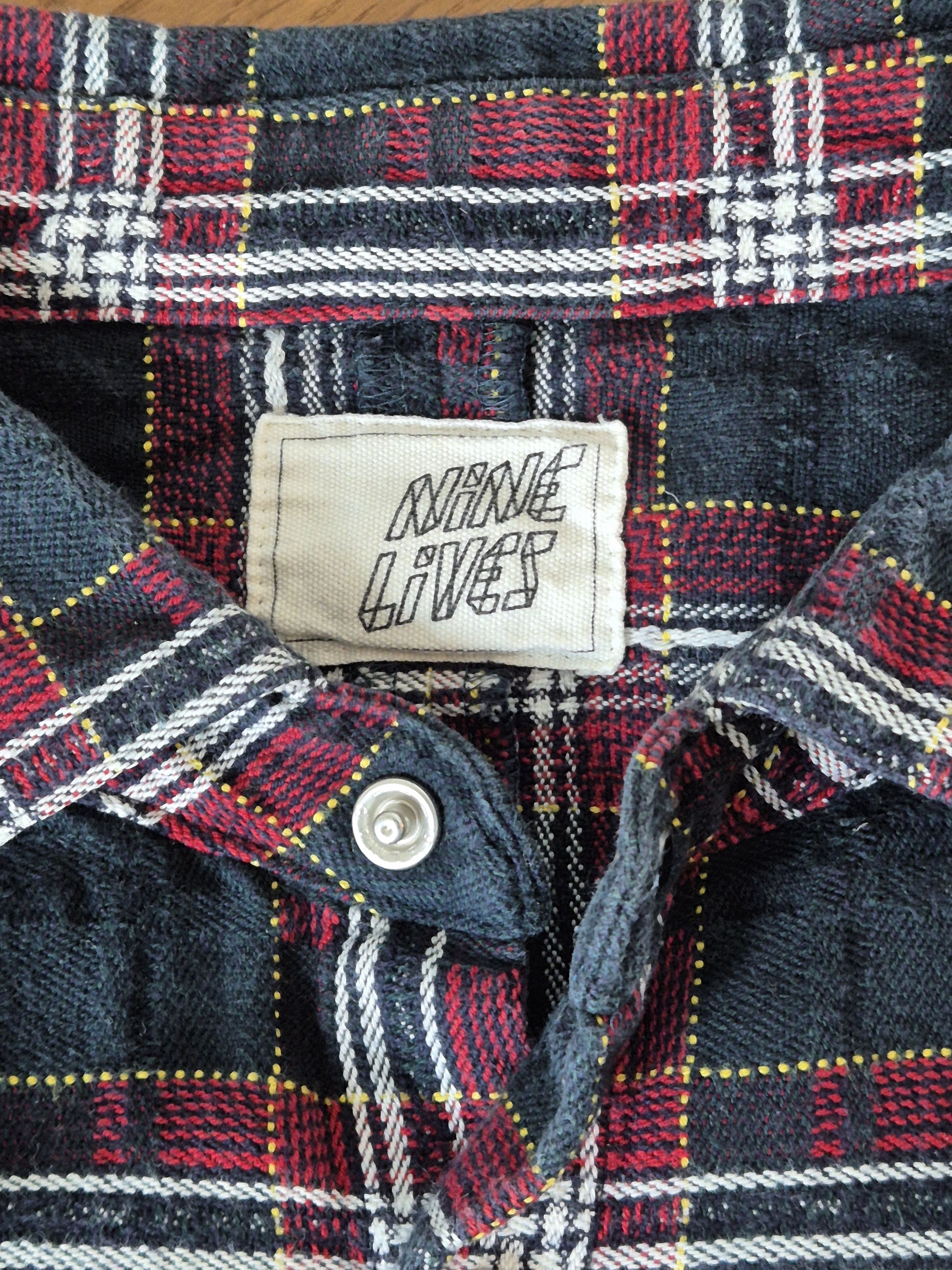 Nine Lives Nine Lives brown-red-checkered Shirt Size US M / EU 48-50 / 2 - 3 Thumbnail
