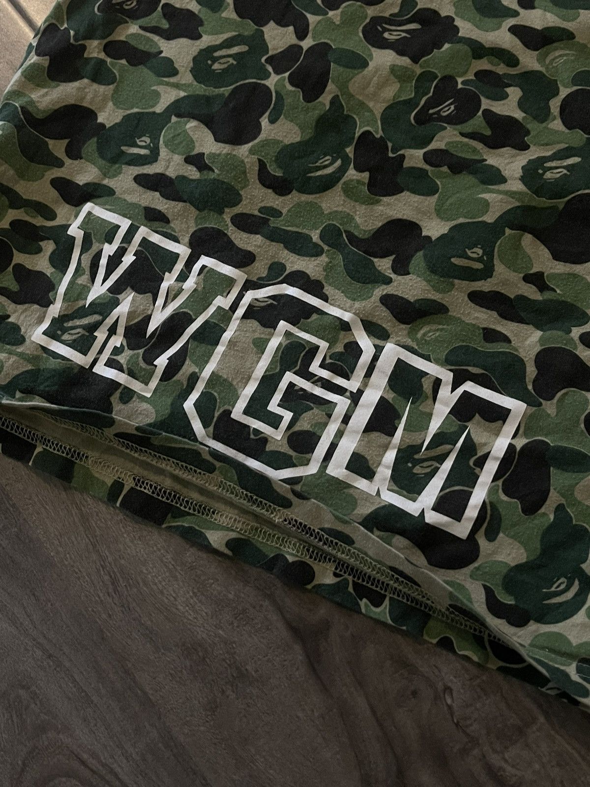 Bape A Bathing Ape Bape Shark Face ABC Camo Tshirt Size US S / EU 44-46 / 1 - 4 Thumbnail