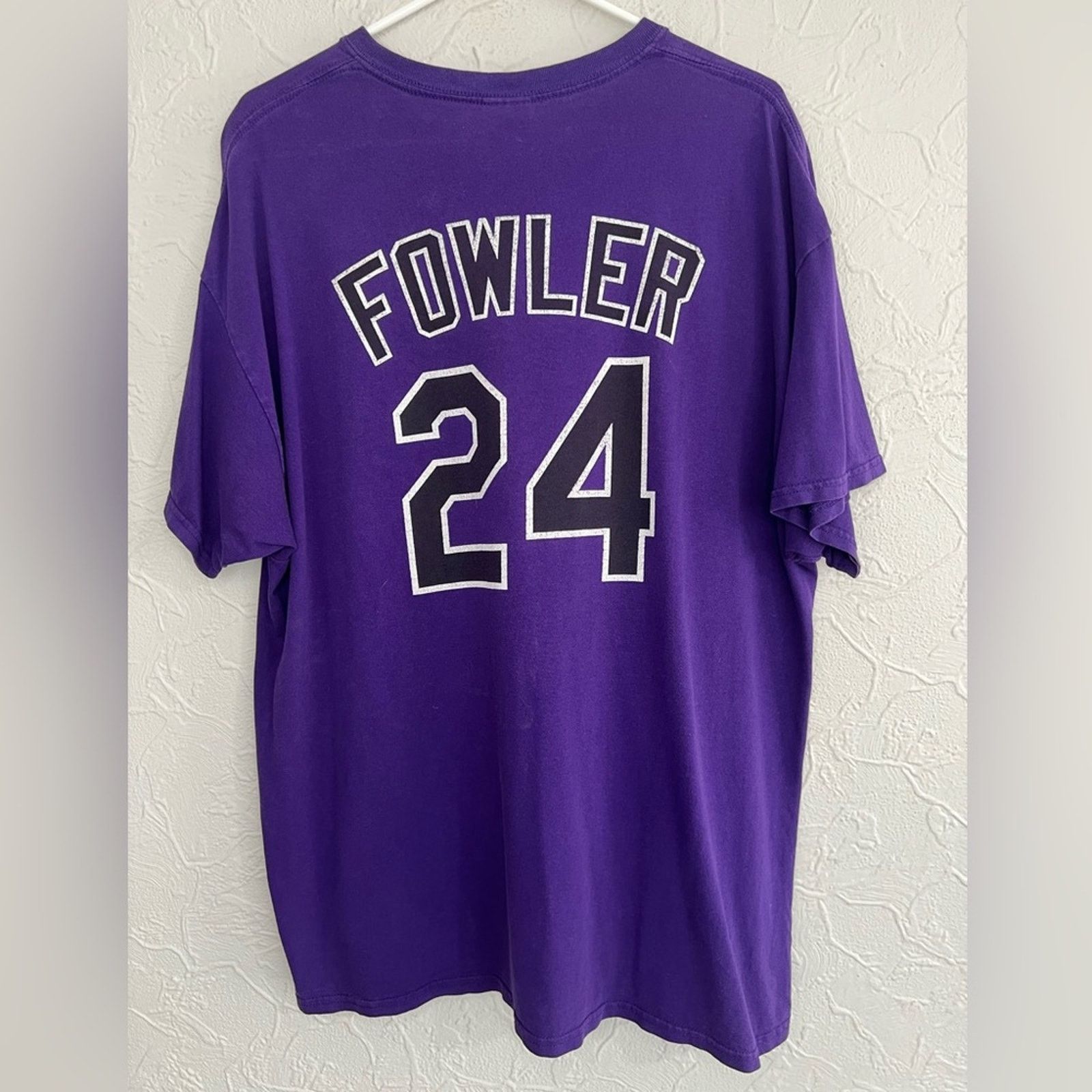 MLB Colorado Rockies Dexter Fowler Baseball Jersey T Shirt XL Size US XL / EU 56 / 4 - 2 Thumbnail