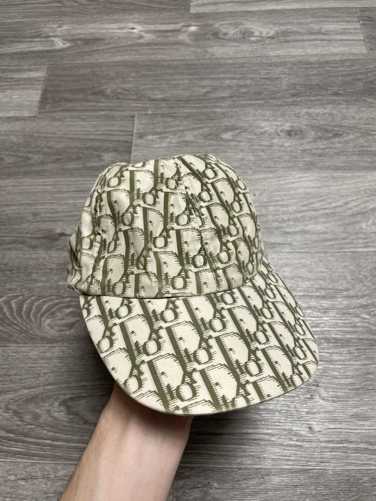 Dior Vintage 90s Dior Francais Monogram Cap Hat Size ONE SIZE - 2 Thumbnail