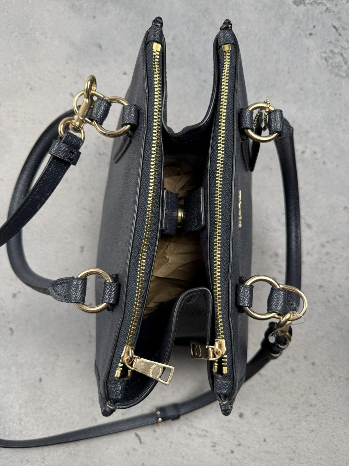 Coach Coach Crosby Carryall F14928 Leather Mini Tote Crossbody Bag Size ONE SIZE - 14 Thumbnail
