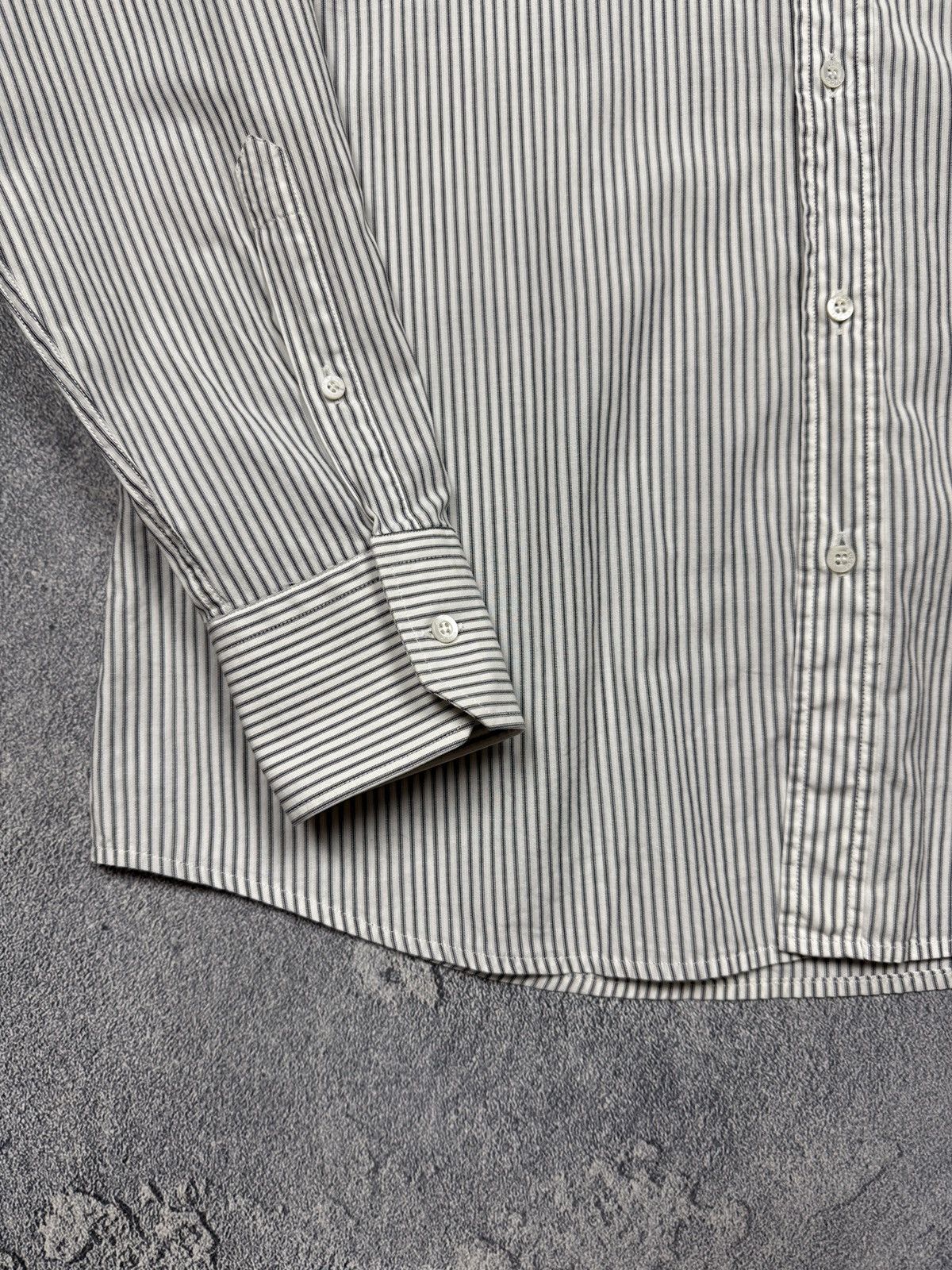 Gucci Gucci Striped Shirt Button Up Size US XL / EU 56 / 4 - 4 Thumbnail