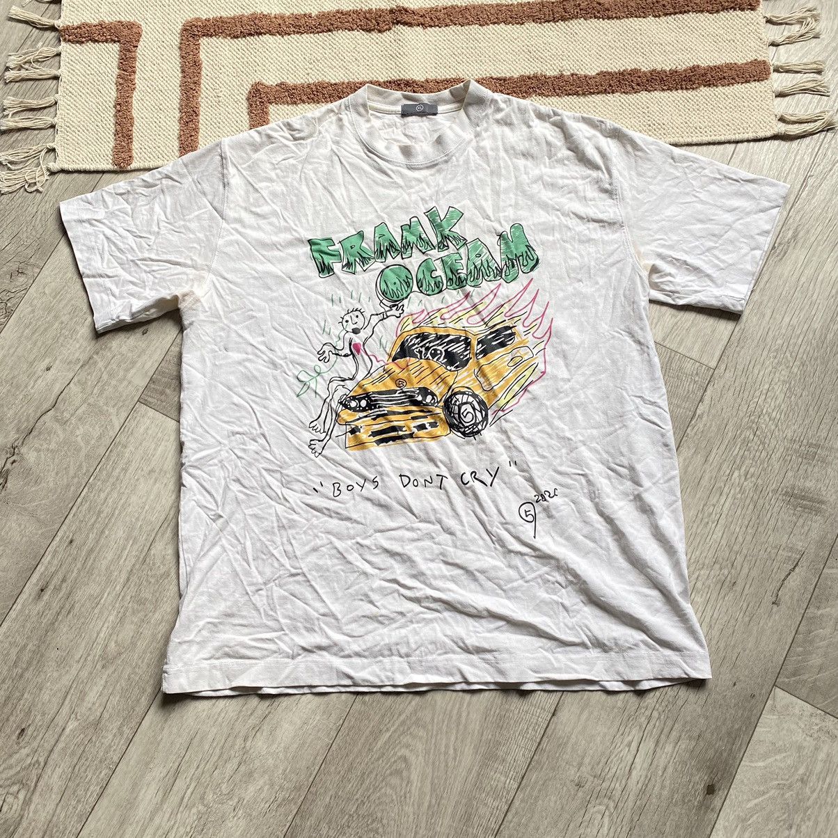 Band Tees FRANC OCEAN BOYS DONT CRY 2020 HEAVY T SHIRT Size US XL / EU 56 / 4 - 1 Thumbnail