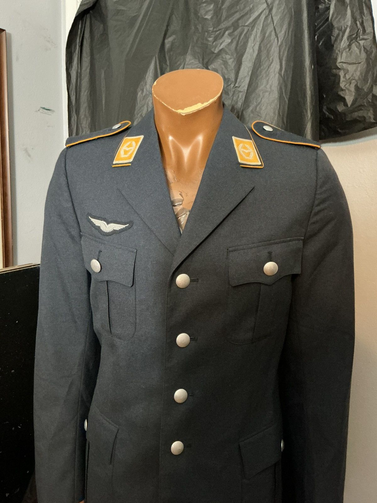 Vintage Vintage German Air Force Officer Uniform Wool Jacket Coat Size US XS / EU 42 / 0 - 12 Thumbnail