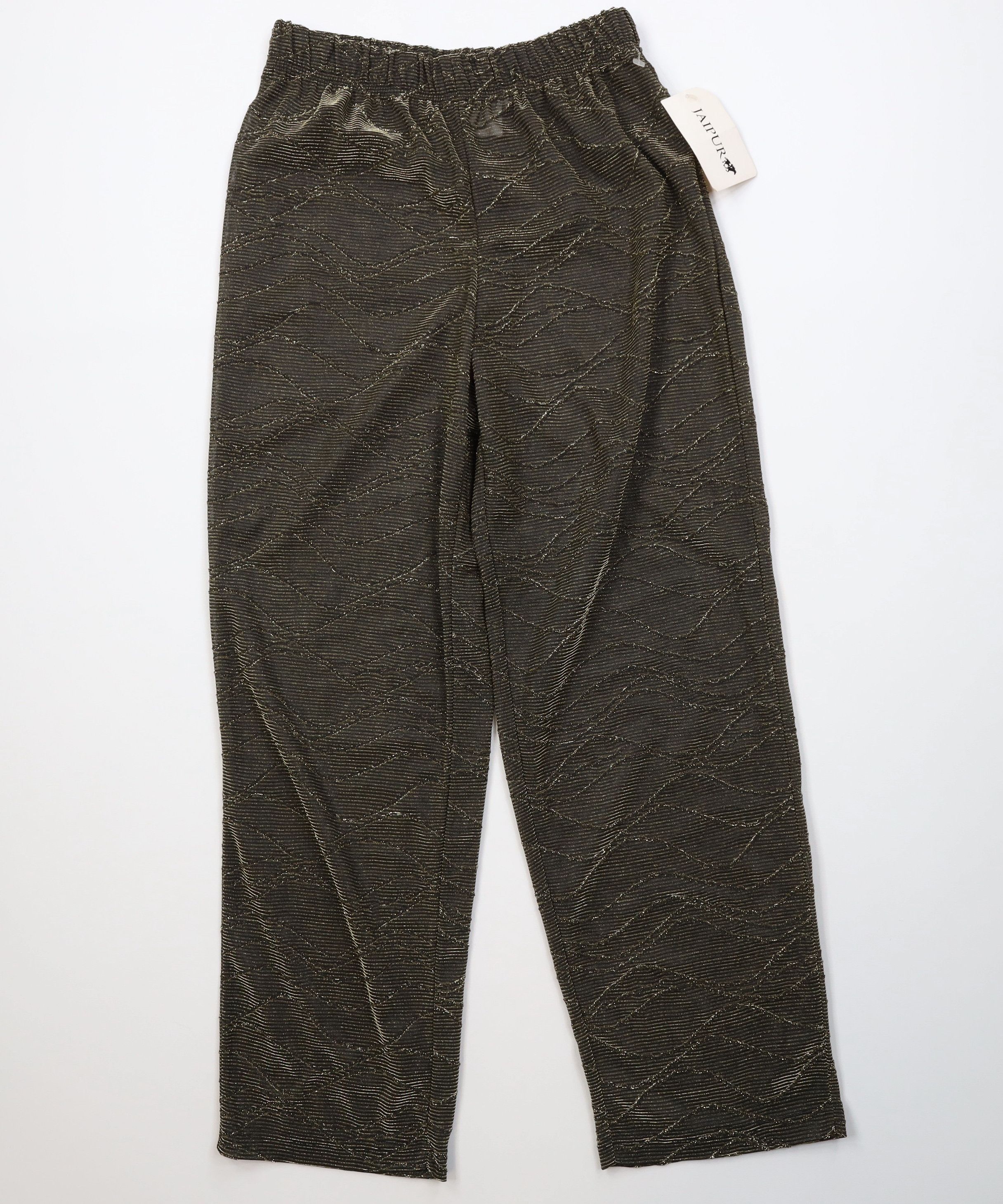 Vintage Deadstock Vintage 90s Sheer Metallic Harem Pants USA Gold Size 24" / US 00 / IT 34 - 1 Thumbnail